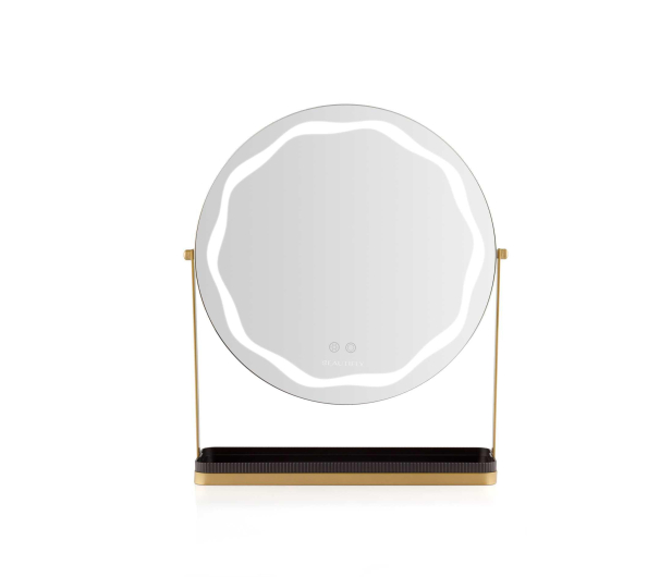 Beautifly Lusterko kosmetyczne Round LED Vanity Mirror - 1221539 - zdjęcie 2
